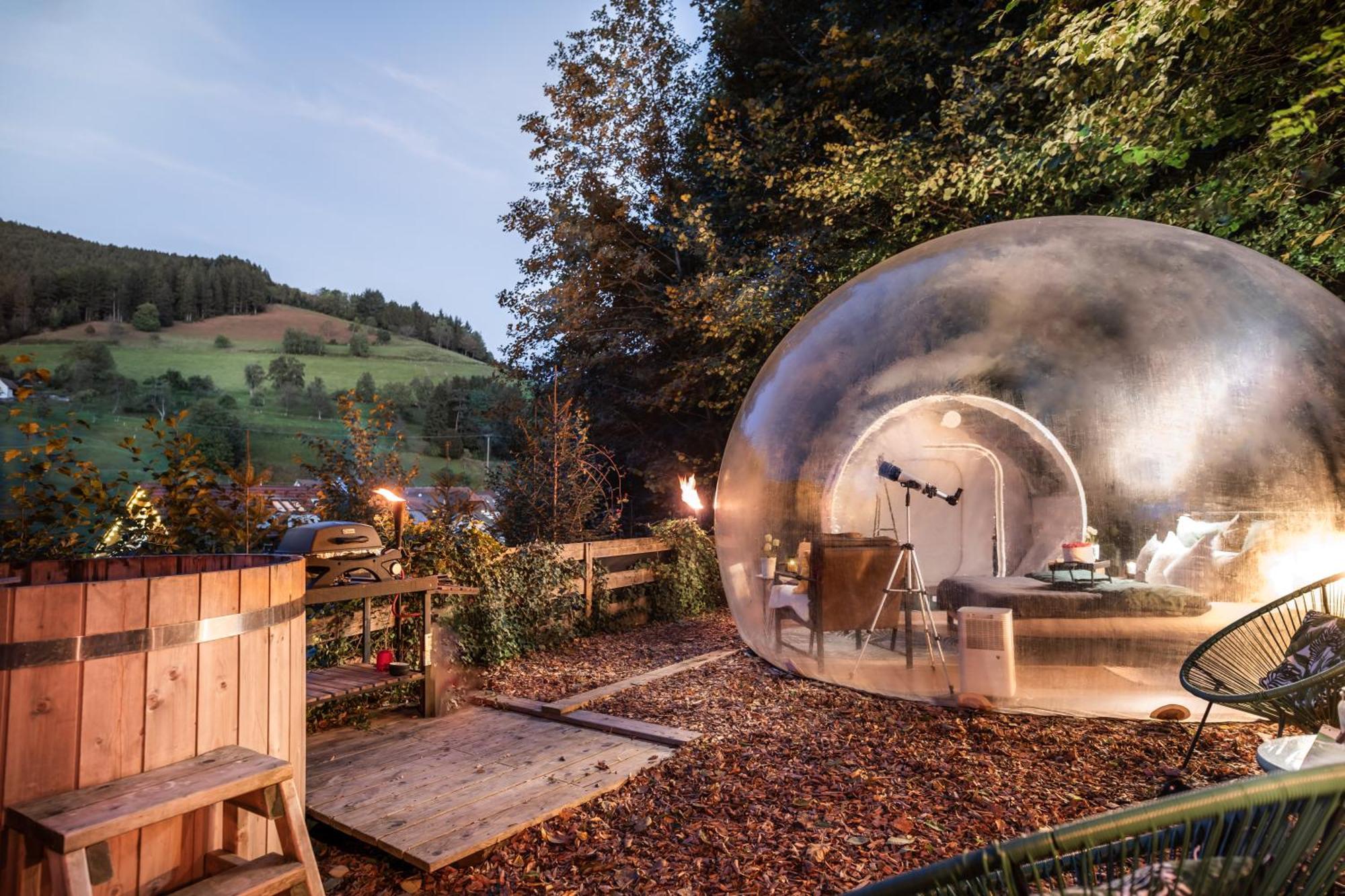 Living Timeless- Bubble Tent Elzach- Schlafen Unterm Sternenhimmel Exterior foto